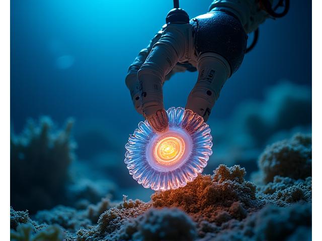 海洋生物採取用高精度マニピュレーター搭載ROV